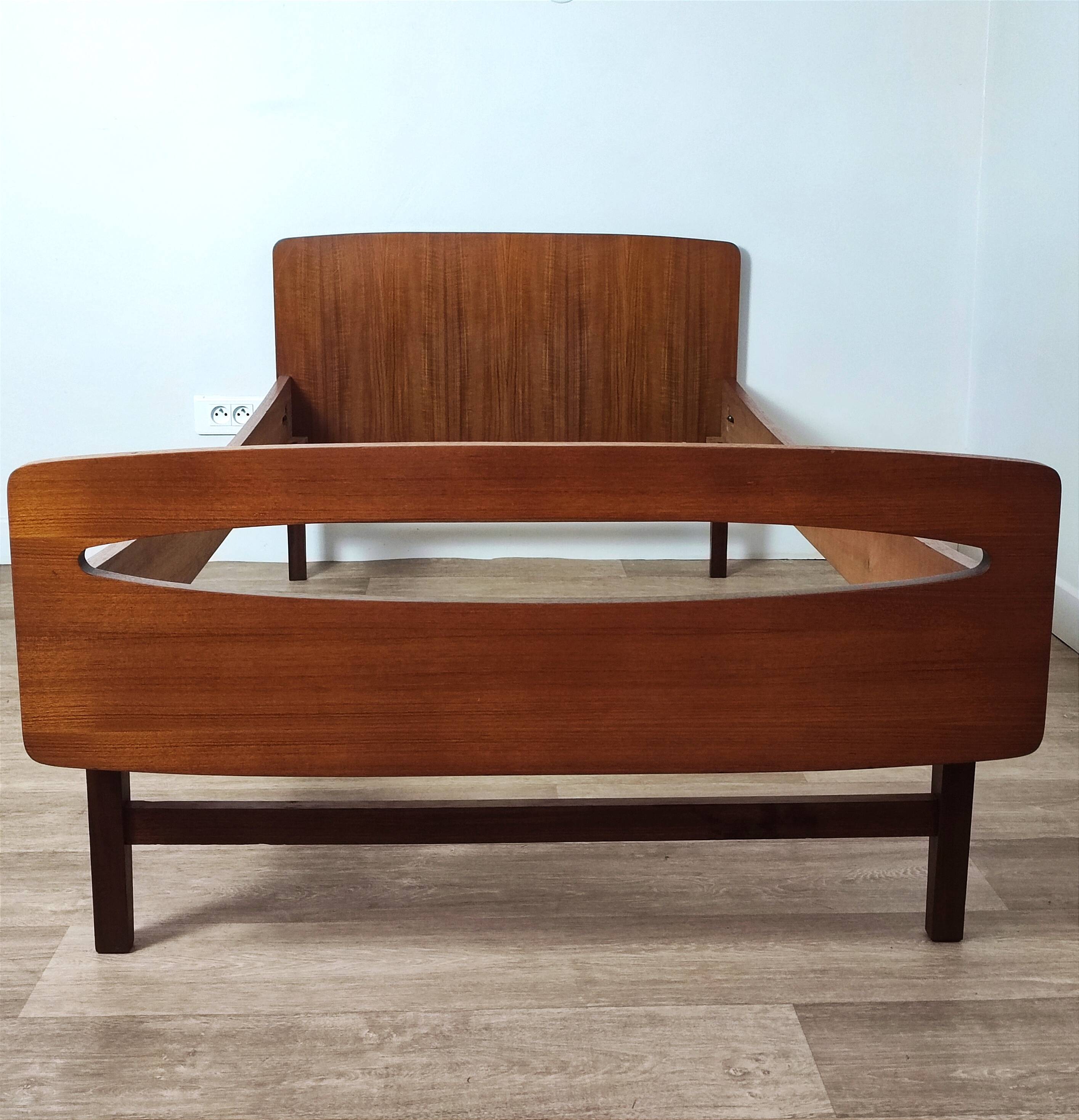 Vintage Scandinavian style bed