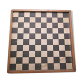 Boite de jeux de société ancienne en bois