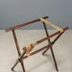Petite table ancienne en bois laqué chinoiserie, Angleterre '800