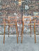 Val Padilla for Jasper Conran vintage Manilla high chairs, seat