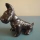 vintage ceramic dog figurine 50s