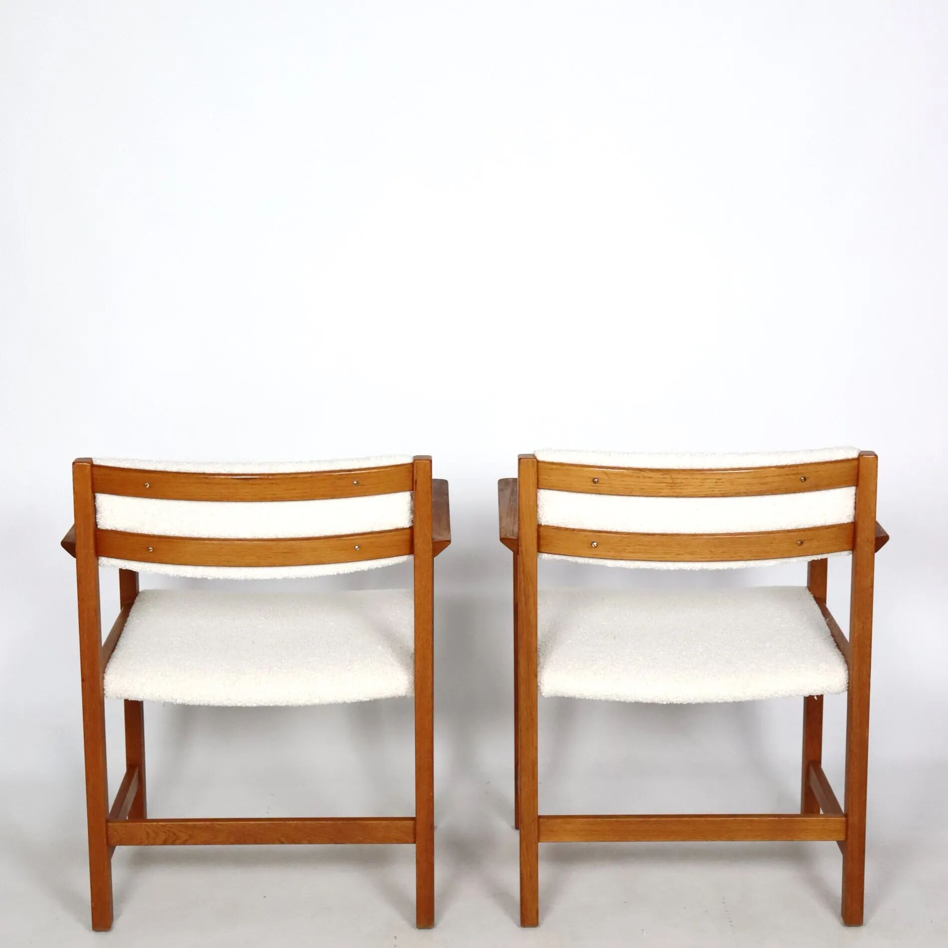 Paire de fauteuils scandinaves années 60