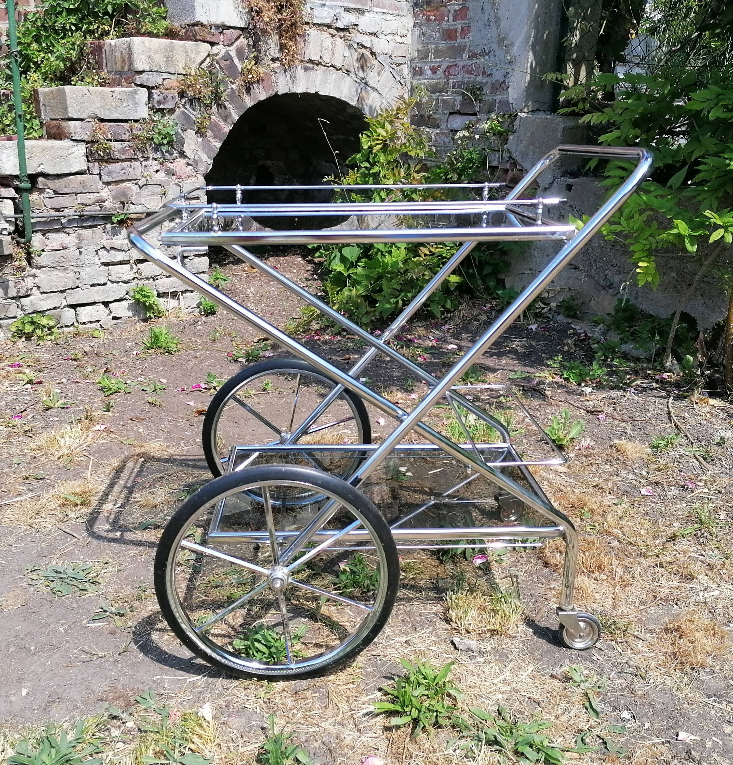 Vintage serving table 1950