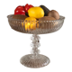 Vintage molded glass stand cup