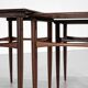 Side tables by Kai Kristiansen for Skovmand & Andersen Denmark 1960