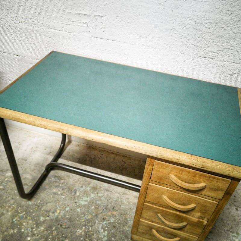 Vintage school teacher's desk