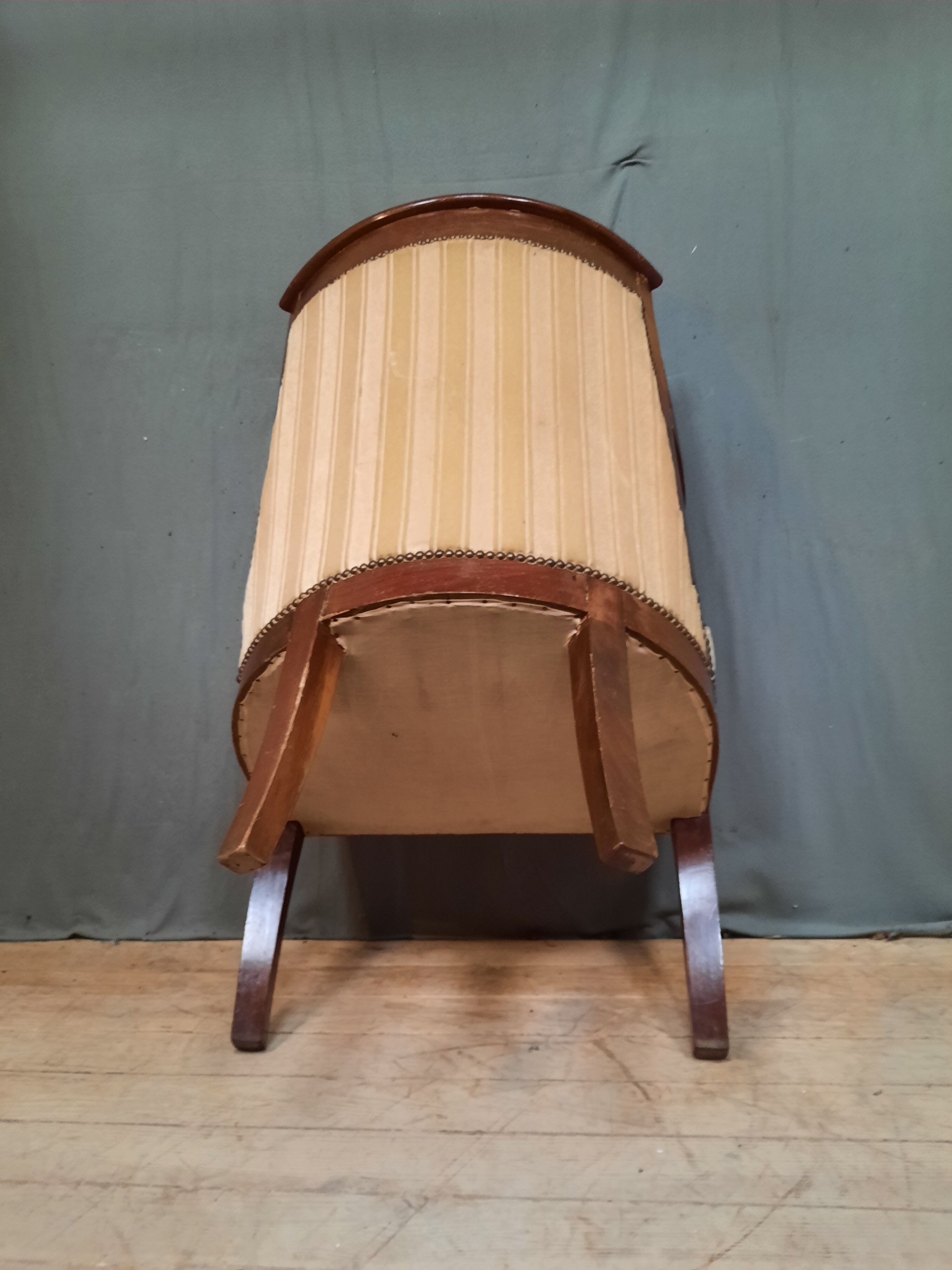 Fauteuil gondole empire