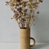 Sandstone vase, natural tone