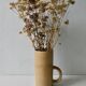 Vase en grès, ton naturel