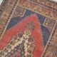 Turkish Vintage Oushak Rug sku a7