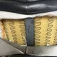 Black leather swivel chair, Artifort style