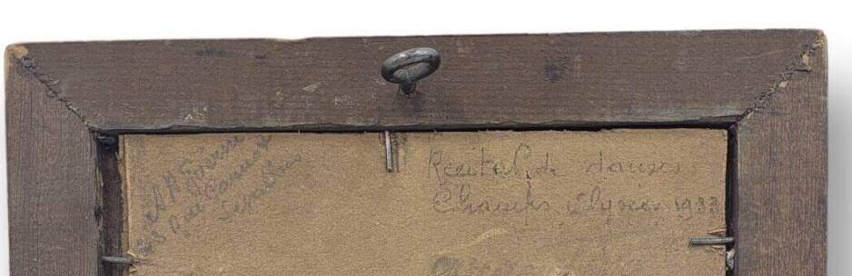 Oil on panel ah guerin