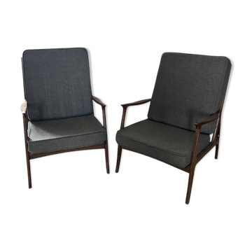 Vintage Scandinavian armchairs