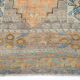 4x7 Vintage Light Orange & Brown Persian Rug, 133x213Cm