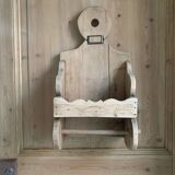 Rustic kitchen shelf
