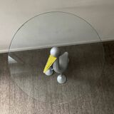 Zanotta “Sirfo” coffee table designed by Alessandro Mendini from the 80s