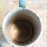 Blue enamel coffee pot