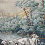 Tapisserie Jacquard de style Aubusson "Berger Galant"