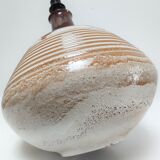 Italian ceramic lamp foot 70s