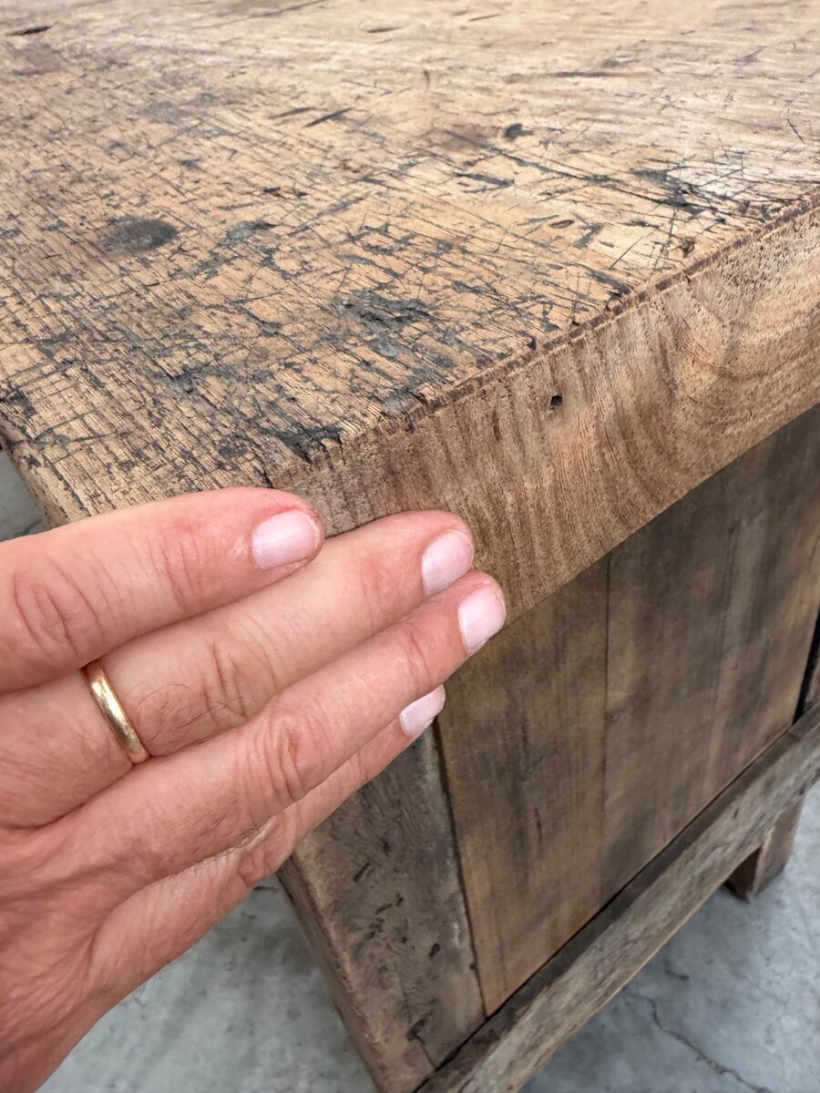Oak desk from the early 20th century.
