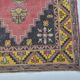 Tapis turc bio rose et jaune sku 3283