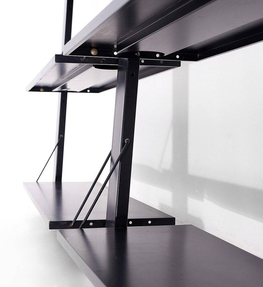 Graffiti Bookcase by Rodney Kinsman for Bieffeplast, 1980s