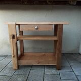 Wooden console table