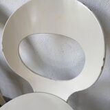 Set of 4 Baumann bistro chairs, Mouette model