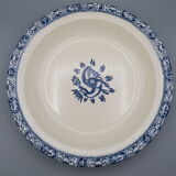 hollow serving dish François 1st dragon salamander iron earth Salins