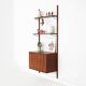 Teak shelving unit, Danish design, 1960s, made in Denmark