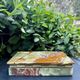 Ashtray, onyx box from the 1960s, vintage Italy.