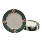 6 dessert plates "Wellco Design"