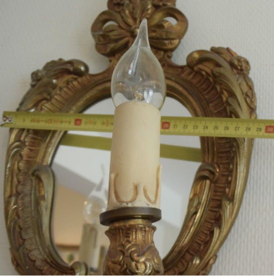 Authentic applied wall Louis XVI