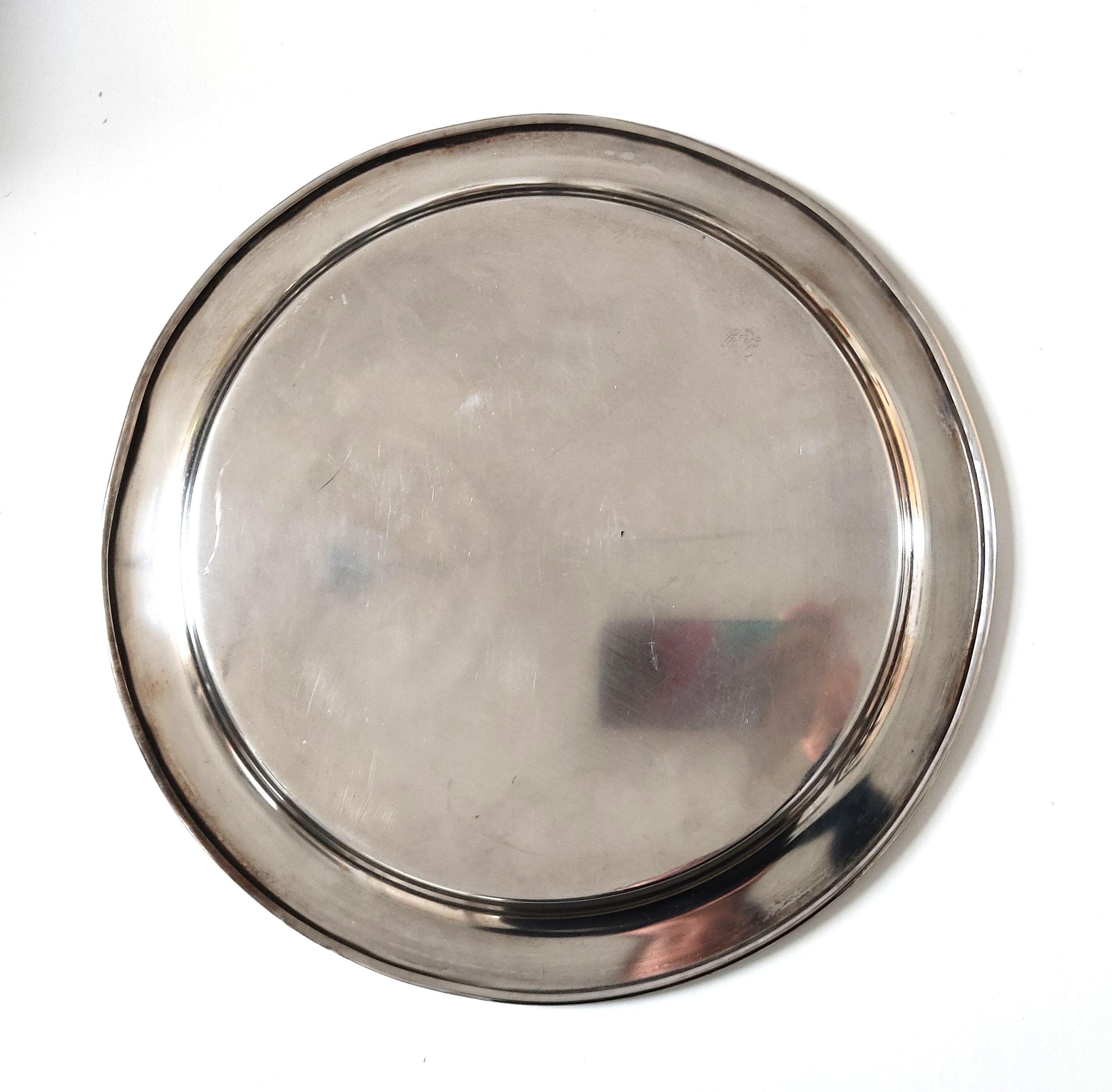 Plateau Métal argenté Oneida USA