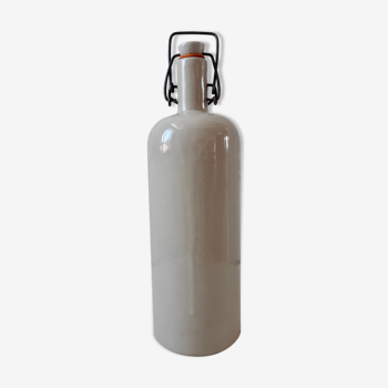 70s beige sandstone bottle