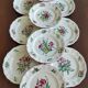 12 "Fine Street Lamp" dinner plates KG Lunéville