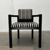 Set of German armchairs model D51 Fagus with Bauhaus patterned cushion by Walter Gropius for Tecta.