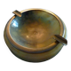 Alabaster and brass ashtray, Genuine Alabaster, vintage Italian circa 1960