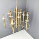 Sculptural chandelier by Gaetano Sciolari, 1970.