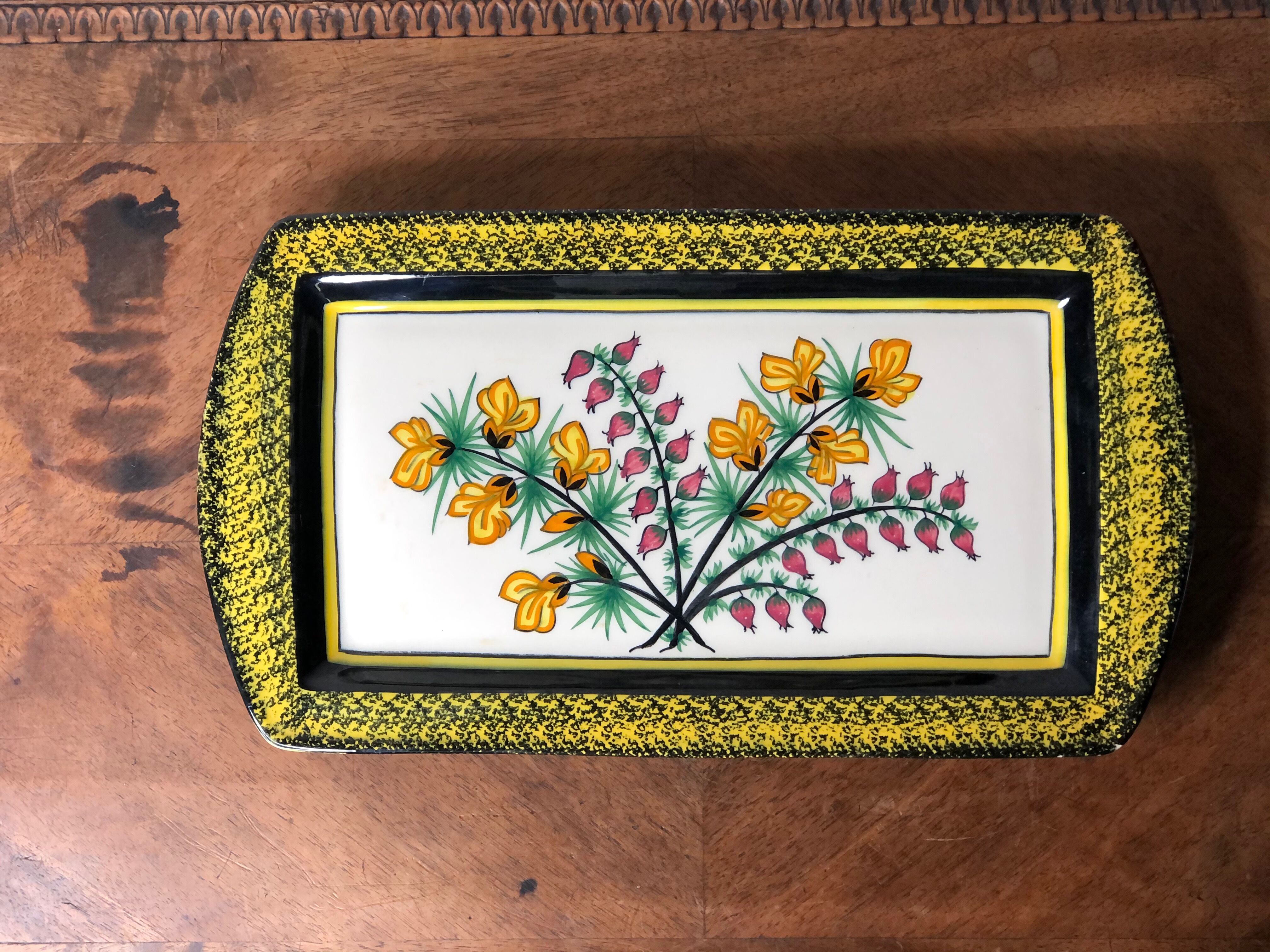 Henriot Quimper cake dish