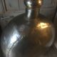 Pair of polished metal water flasks from Rajasthan.