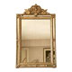 Miroir antique doré à parclose aux dragons, 119x75 cm