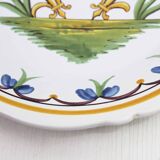 Revolution decorative plate in Nevers earthenware