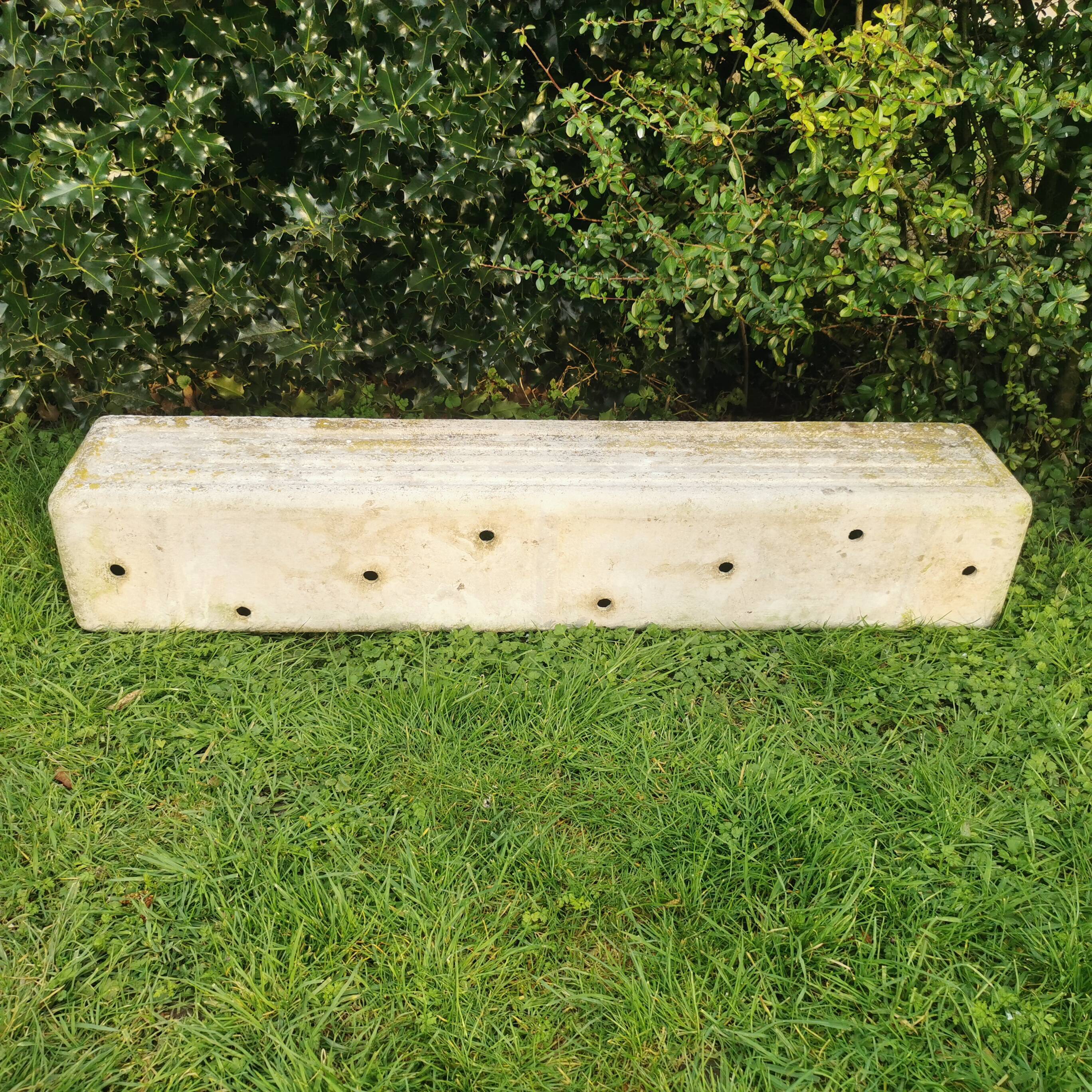Jardinière vintage rectangulaire