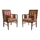 A pair of antique armchairs from the late 19th century, France. After renovation.