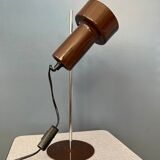 Lampe de bureau space age ajustable marron