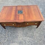 Old walnut coffee table