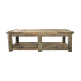 Patinated wooden table