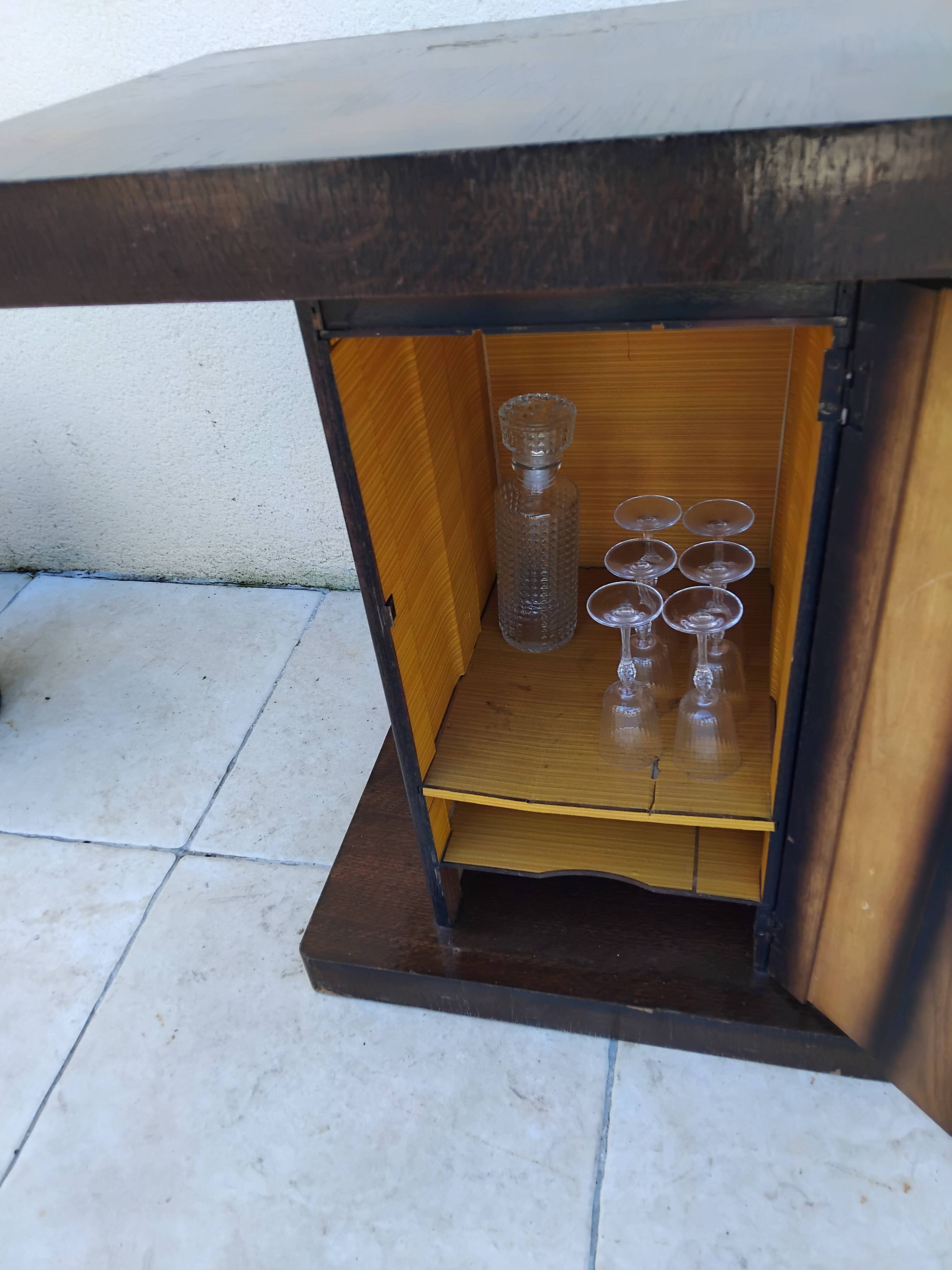 Vintage art deco bar or games table