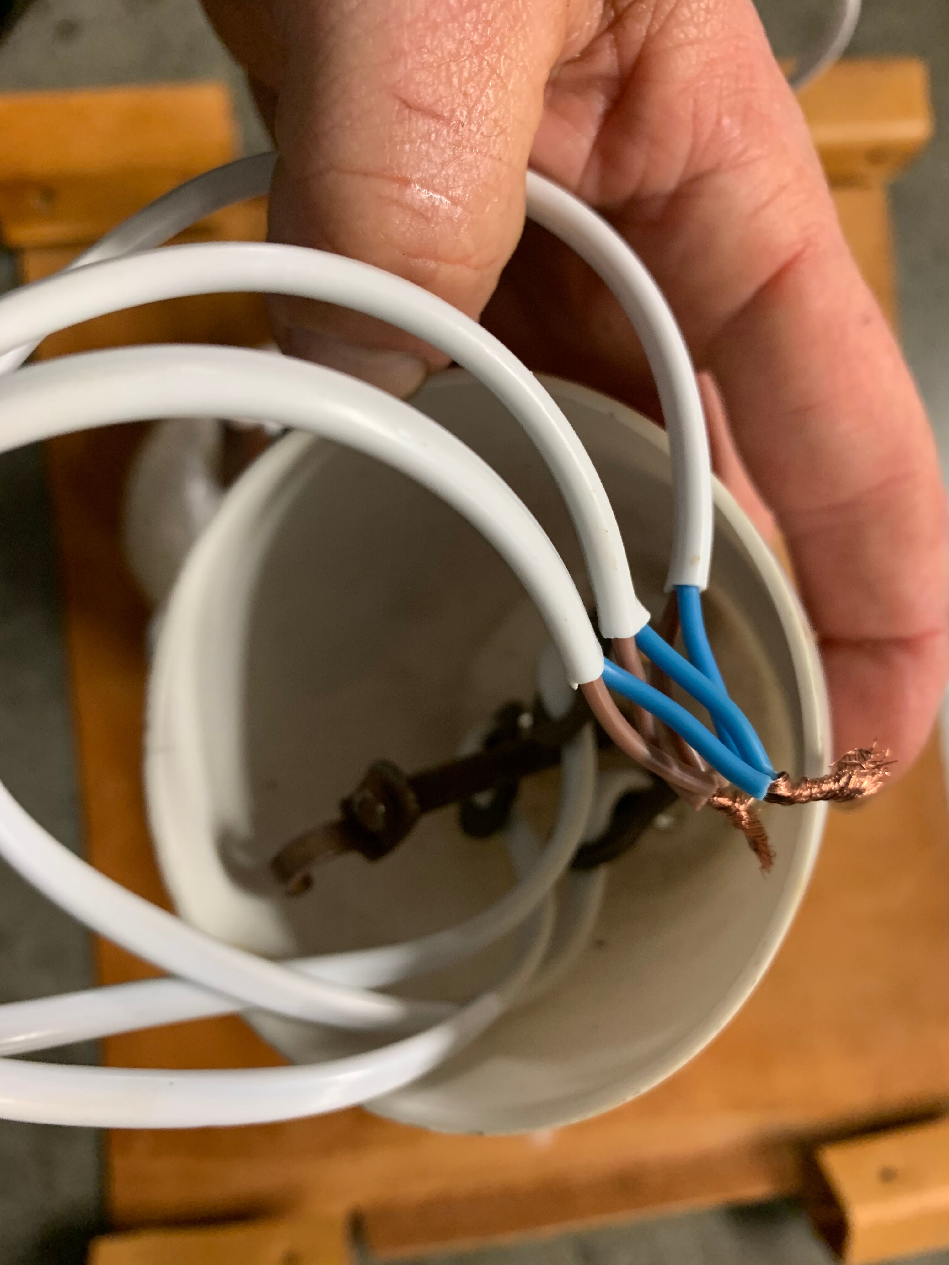 Danish boomerang luster in teak 1960